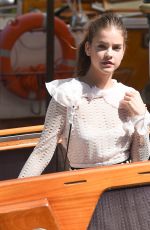 BARBARA PALVIN Arrives at Hotel Excelsior in Venice 09/01/2016