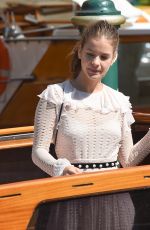 BARBARA PALVIN Arrives at Hotel Excelsior in Venice 09/01/2016