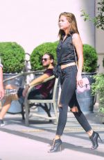 BARBARA PALVIN Leaves Her Hotel in New York 09/08/2016