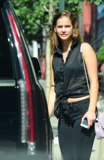 BARBARA PALVIN Leaves Her Hotel in New York 09/08/2016