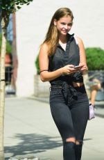BARBARA PALVIN Leaves Her Hotel in New York 09/08/2016