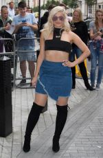 BEBE REXHA Out and About in London 09/28/2016