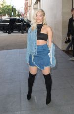 BEBE REXHA Out and About in London 09/28/2016