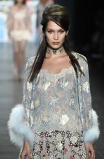 BELLA HADDID at Anna Sui Fashion Show at NYFW in New York 09/14/2016
