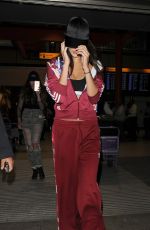 BELLA HADID Arrives at Heathrow Airport in London 09/16/2016