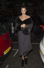 BELLA HADID Arrives at Notting Hill Recording Studio in London 09/20/2016