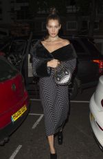 BELLA HADID Arrives at Notting Hill Recording Studio in London 09/20/2016