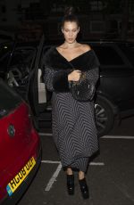 BELLA HADID Arrives at Notting Hill Recording Studio in London 09/20/2016