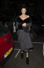 BELLA HADID Arrives at Notting Hill Recording Studio in London 09/20/2016