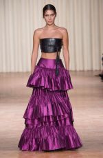 BELLA HADID at Aberta Ferretti Spring/Summer 2017 Fashion Show