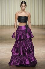 BELLA HADID at Aberta Ferretti Spring/Summer 2017 Fashion Show
