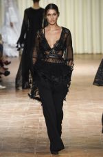 BELLA HADID at Aberta Ferretti Spring/Summer 2017 Fashion Show