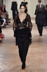 BELLA HADID at Aberta Ferretti Spring/Summer 2017 Fashion Show