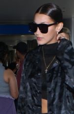 BELLA HADID at LAX Airport in Los Angeles 09/04/2016