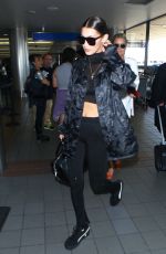 BELLA HADID at LAX Airport in Los Angeles 09/04/2016
