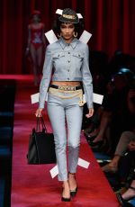 BELLA HADID at Moschino Fashion Show at Milan Fashion Week 09/22/2016