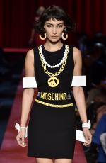 BELLA HADID at Moschino Fashion Show at Milan Fashion Week 09/22/2016