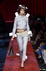BELLA HADID at Moschino Fashion Show at Milan Fashion Week 09/22/2016