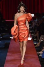 BELLA HADID at Moschino Fashion Show at Milan Fashion Week 09/22/2016
