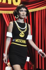 BELLA HADID at Moschino Fashion Show at Milan Fashion Week 09/22/2016
