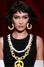 BELLA HADID at Moschino Fashion Show at Milan Fashion Week 09/22/2016