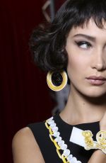 BELLA HADID at Moschino Fashion Show at Milan Fashion Week 09/22/2016
