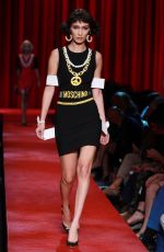 BELLA HADID at Moschino Fashion Show at Milan Fashion Week 09/22/2016