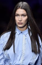 BELLA HADID at Versace Fashion Show in Milan 09/23/2016