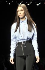BELLA HADID at Versace Fashion Show in Milan 09/23/2016
