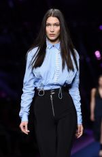 BELLA HADID at Versace Fashion Show in Milan 09/23/2016