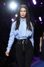 BELLA HADID at Versace Fashion Show in Milan 09/23/2016