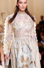 BELLA HADID on the Runway at Fendi Fashion Show in Milan 09/22/2016