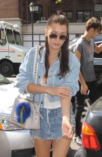 BELLA HADID Out and About in New York 09/12/2016
