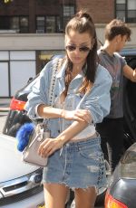 BELLA HADID Out and About in New York 09/12/2016