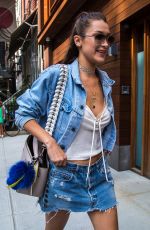 BELLA HADID Out and About in New York 09/12/2016
