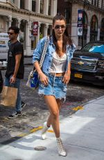 BELLA HADID Out and About in New York 09/12/2016