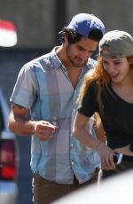 BELLA THORNE Out and About in Los Angeles 09/28/2016