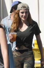 BELLA THORNE Out and About in Los Angeles 09/28/2016