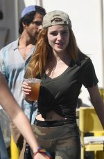 BELLA THORNE Out and About in Los Angeles 09/28/2016