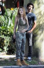 BELLA THORNE Out in West Hollywood 09/16/2016