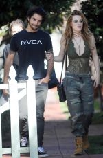 BELLA THORNE Out in West Hollywood 09/16/2016