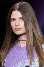 BETTE FRANKE at Versace Spring/Summer 2017 Fashion Show at Milan Fashion Week