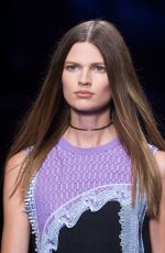 BETTE FRANKE at Versace Spring/Summer 2017 Fashion Show at Milan Fashion Week