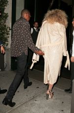 BEYONCE Arrives at Her Birthday Party in New York 09/05/2016