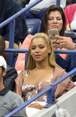 BEYONCE at 2016 US Open in New York, 09/01/2016