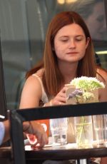 BONNIE WRIGHT Out for Lunch at M Cafe in Beverly Hills 09/22/2016