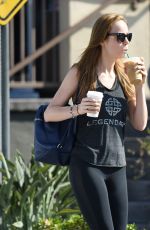 BRIE LARSON Kisses Alex Greenwald Out in West Hollywood 09/01/2016