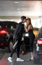 BRIE LARSON Kisses Alex Greenwald Out in West Hollywood 09/01/2016