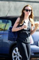BRIE LARSON Kisses Alex Greenwald Out in West Hollywood 09/01/2016