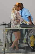 BRITNEY SPEARS at Newark Airport in New York 08/29/2016
